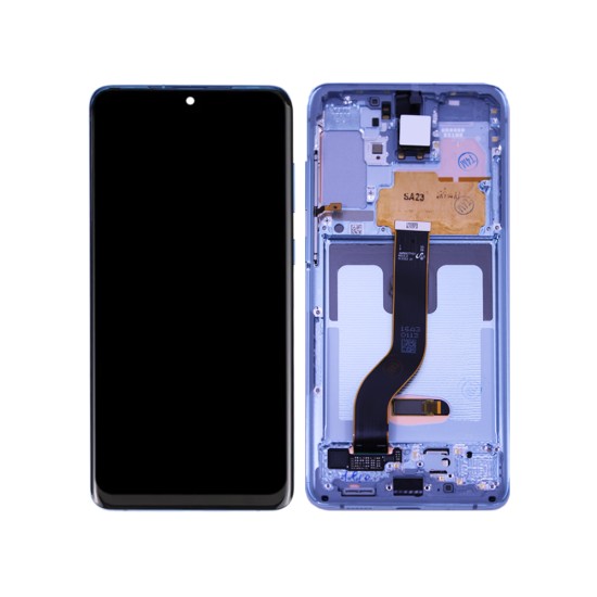 Touch+Display+Frame Samsung Galaxy S20 Plus 4G/G985/S20 Plus 5G/G986 Service Pack Blue